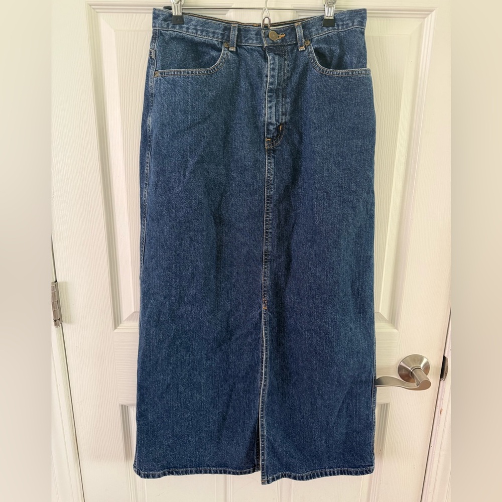 VTG EDDIE BAUER Denim Skirt